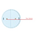 Безжичен датчик за течове на вода 433Mhz  съвместим с Smart Life, Tuya,  алармена система