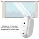 SMILE ROBO CURTAIN 2U WiFi Малък робот за двойни релсови корнизи и завеси с тегло до 5 кг, съвместим с Tuya, Smart Life