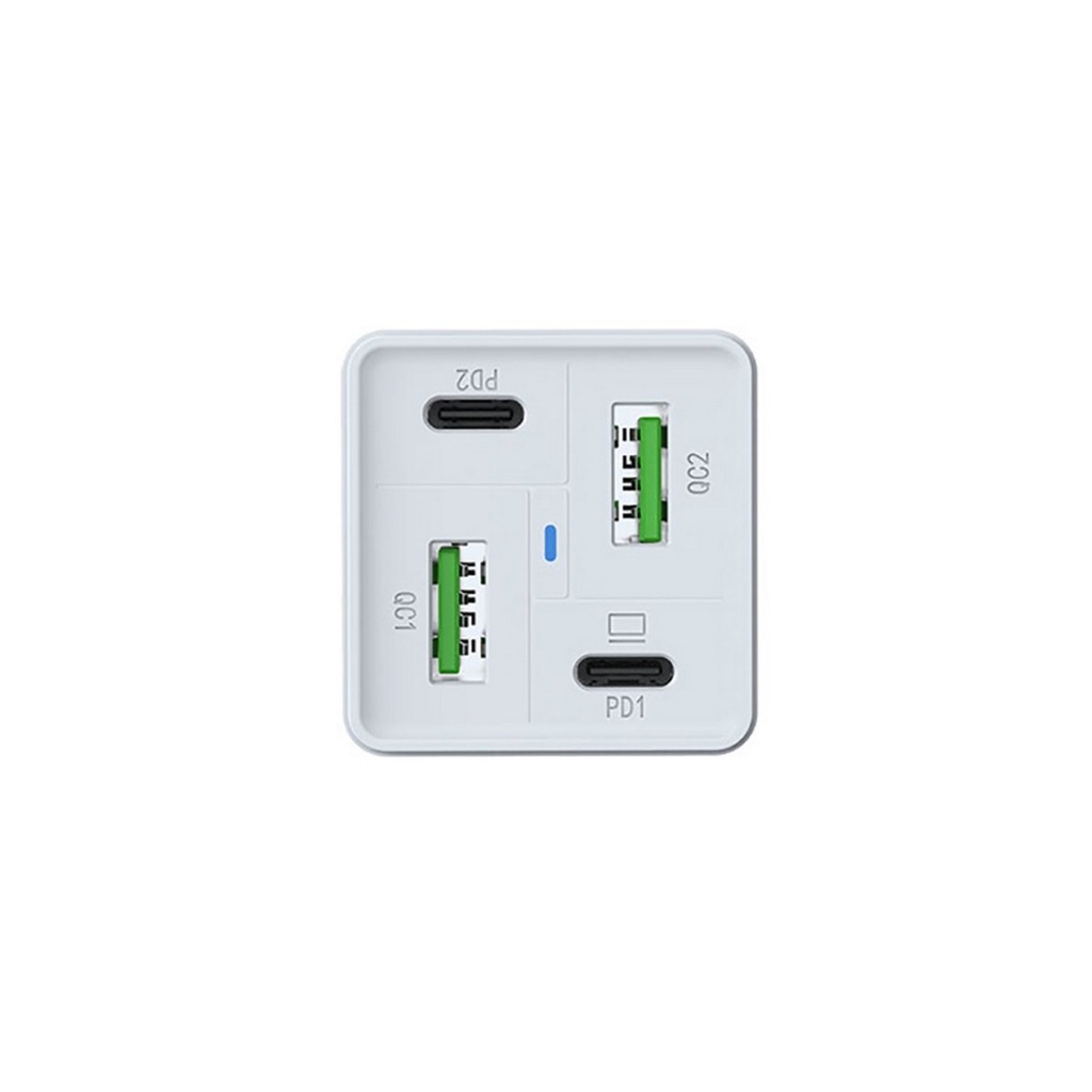 Charging station MultiGaN 65W with Quick Charge, PD_3