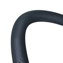 Cristal Shine 2 m дата кабел и бързо зареждане 2.4A  USB A/Lightning, черен