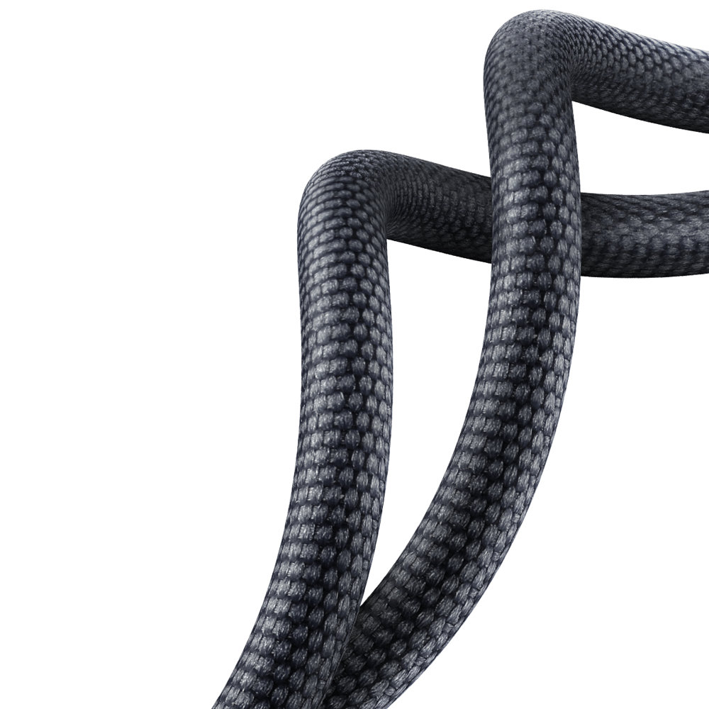 Crystal Shine 2 m дата кабел и бързо зареждане100W  USB A/USB C