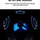 Безжични слушалки Acefast с Bluetooth 5.0  технология и хибридно активно намаляване на шума ANC.