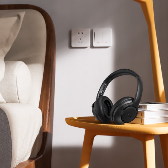 Безжични слушалки Acefast с Bluetooth 5.0  технология и хибридно активно намаляване на шума ANC.