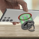 ULTIMAG комплект 5 разноцветни самозалепващи се метални рингове съвместими с MagSafe