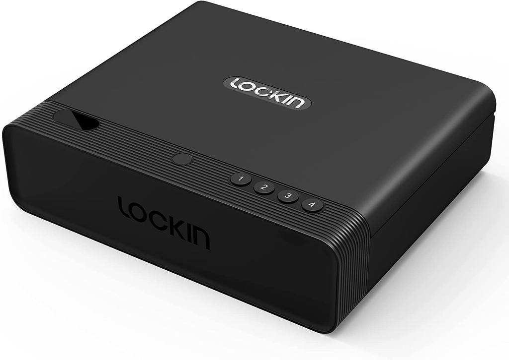 Lockin Smart сейф за съхранение на оръжие или други ценности съвместим с Tuya/Smart Life