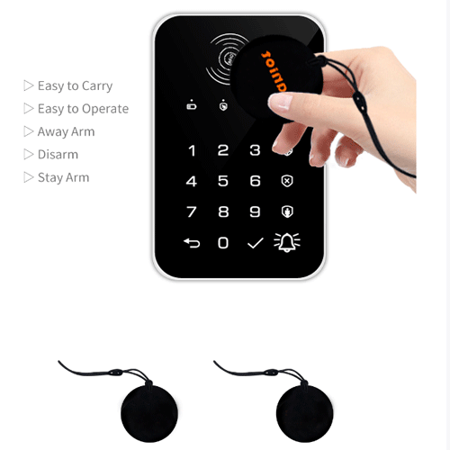 Smile SecKB Безжична клавиатура за алармен контролен панел,безжична алармена система за дома