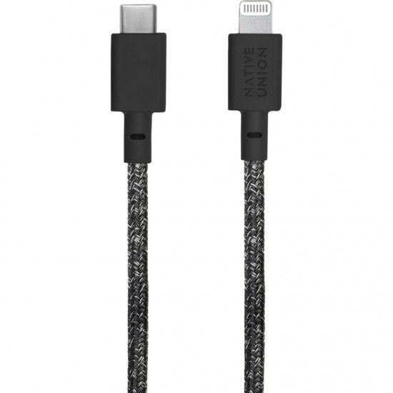 Native Union Кабел USB-C към Lightning 3m Cosmos Black