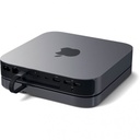 Satechi Алуминиева хъб  за Mac Mini, сиво, USB-C * 1 , USB-A 3.0* 3; 3,5 mm * 1x; microSD ; SD Amount