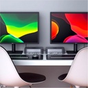 Satechi Алуминиева хъб  за Mac Mini, сиво, USB-C * 1 , USB-A 3.0* 3; 3,5 mm * 1x; microSD ; SD Amount