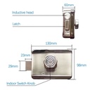 WIFI eлектронна брава с  пръстов отпечатък, код и четец