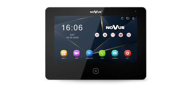 TFT LCD monitor 7 inch for video entry system for home, video intercom system 