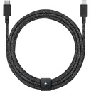 USB C to lightning cable, 3m  phone charging cable, Cosmos Black.  iPhone cable. Apple USB C cable