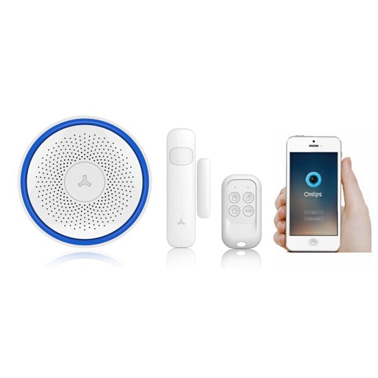 CONCH Kit WiFi wireless alarm system, plug&play