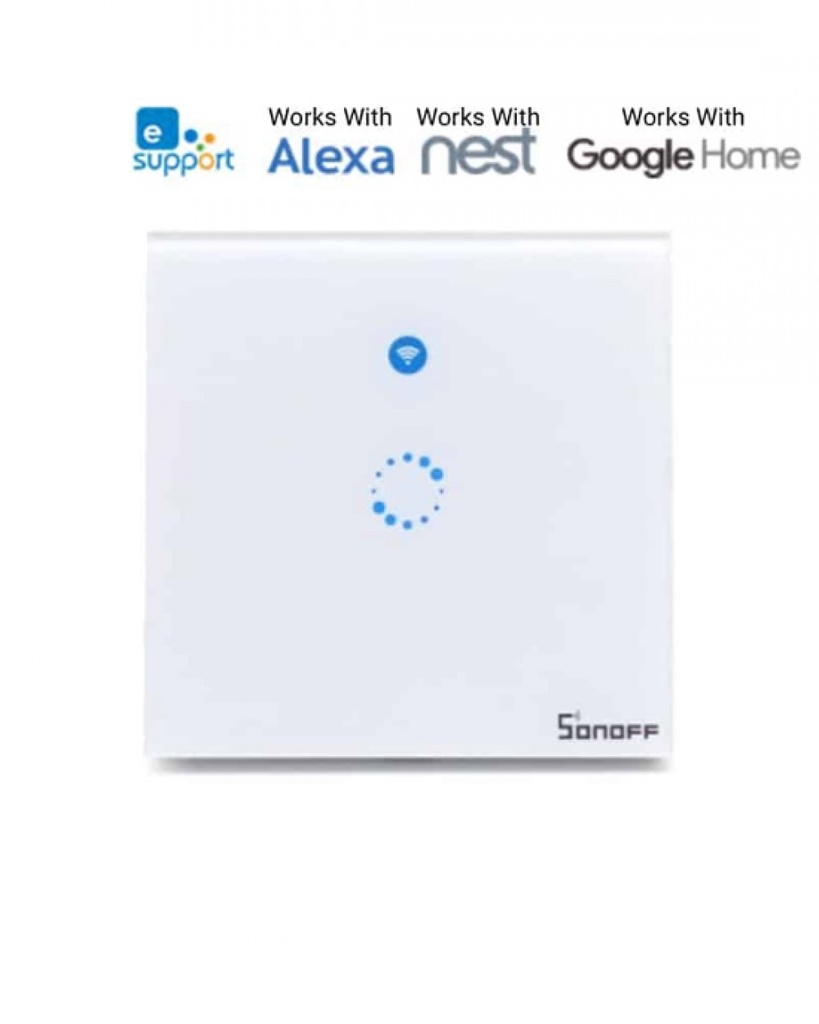 Sonoff T1 WiFi /RF One way light switch euro standard