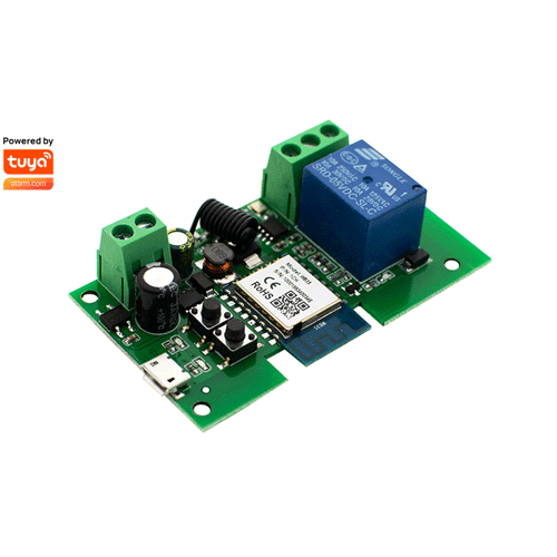 [460000078] SMILE DOOR RF WiFi module for control of electromagnetic locks, RF remote control