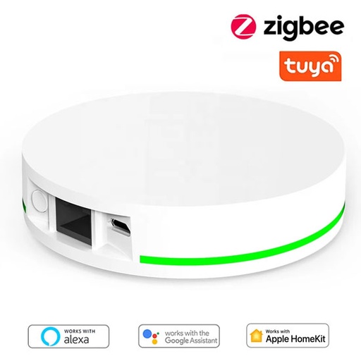 [460000096] SMILE HKH Tuya/Home Kit Zigbee hub, up to 100 Zigbee devices, voice control- Siri, Google, Alexa