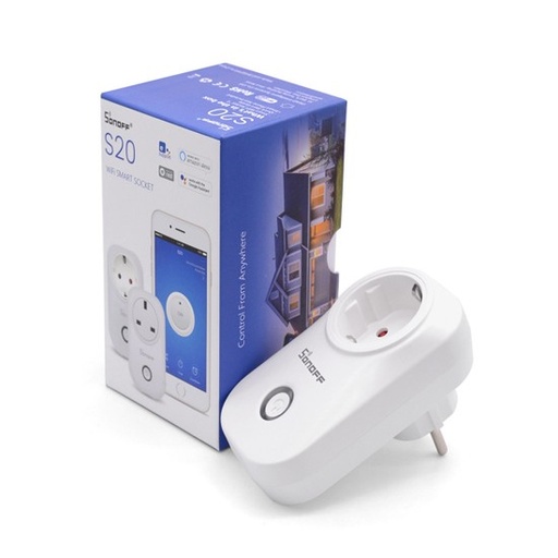 [SONOFF_S20] SONOFF S20 WiFi смарт контакт 